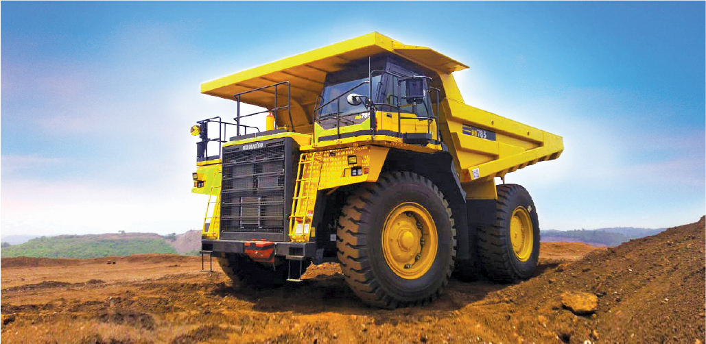 Komatsu HD785 — 100-Ton Payload Dump Truck, Popular in Indian Mines